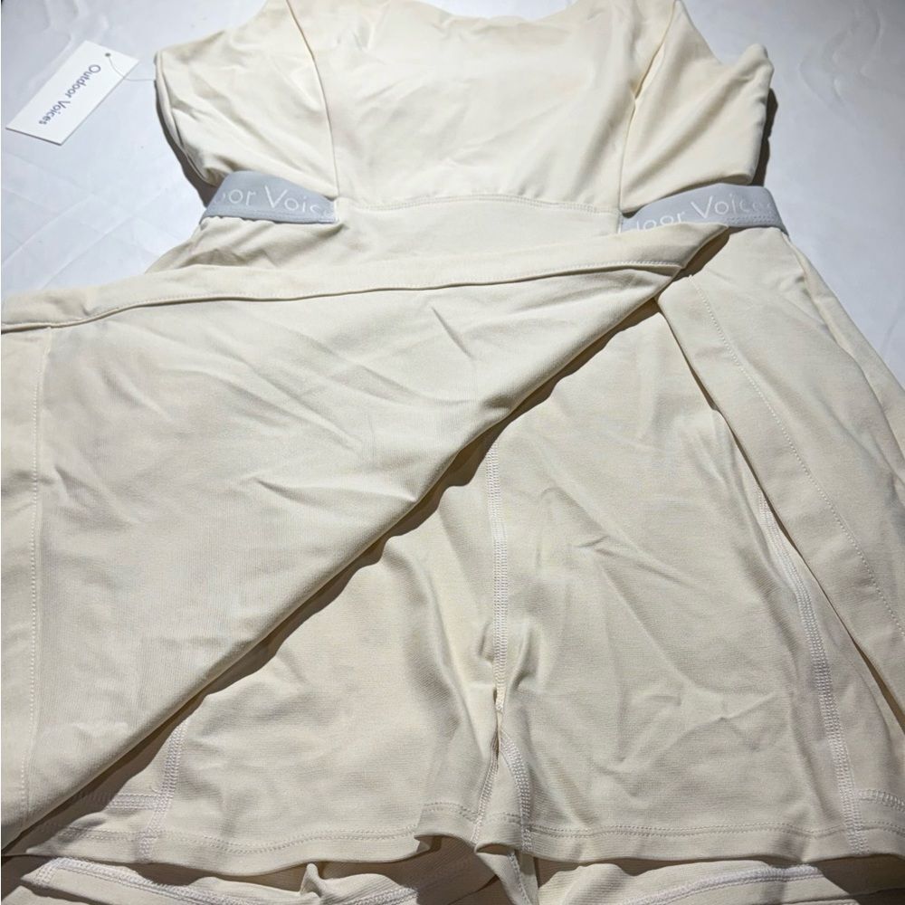 Outdoor Voices Cream Court Athletic Dress - Picture 5 of 10